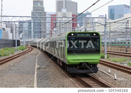 Yamanote Line E235 train Yamanote Line E235 train 105548168