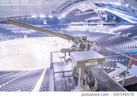 Sapporo Dome Water cannon local operation console Firefighting equipment Fire extinguishing equipment, 105548578