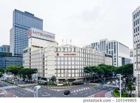 Scenery seen over the Sakae intersection 105549905