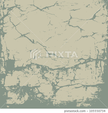 Cracked paint texture vector illustration 105550734