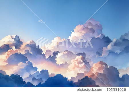 茜草的天空和雲彩 茜草的天空和雲彩 105551026