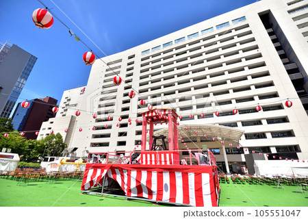 盆舞會場福岡市中央區福岡市盂蘭盆節天神 105551047