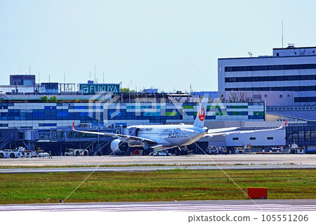 大阪國際機場 日航空客 A350 飛機空中公園 大阪國際機場 日航空客 A350 飛機空中公園 105551206