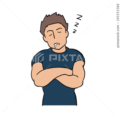 打瞌睡的健身教練 打瞌睡的健身教練 105551568