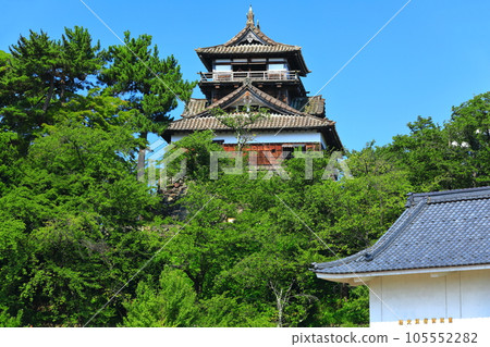 [福井縣]晴天的丸岡城（現有12座塔樓） 105552282