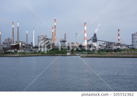 鹿島臨海工業區鋼鐵廠一景 105552362