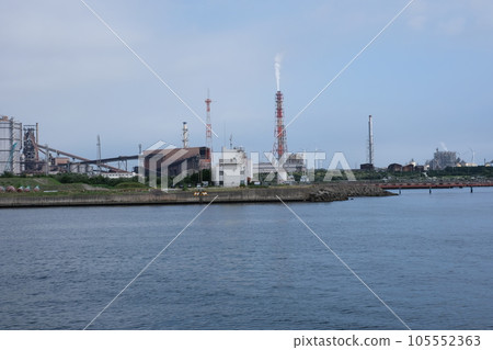 鹿島臨海工業區鋼鐵廠一景 鹿島臨海工業區鋼鐵廠一景 105552363