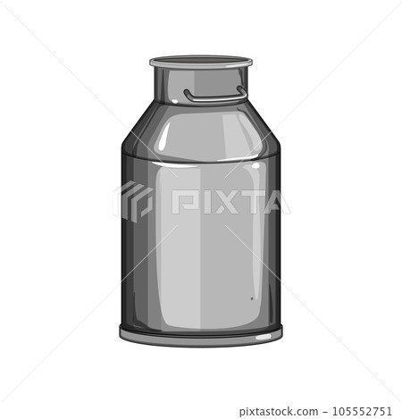 jar metal milk can cartoon vector illustration jar metal milk can cartoon vector illustration 105552751