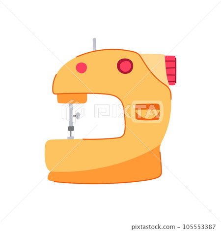 tailor sew machine cartoon vector illustration tailor sew machine cartoon vector illustration 105553387