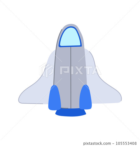 space rocket toy cartoon vector illustration space rocket toy cartoon vector illustration 105553408