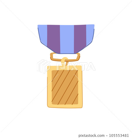 war military medal cartoon vector illustration 105553481