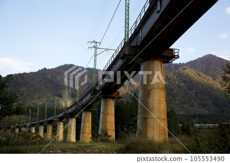 湯澤土樽周圍的上越線大橋 105553490