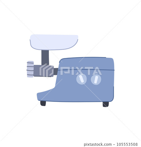 cooking meat grinder cartoon vector illustration 105553508