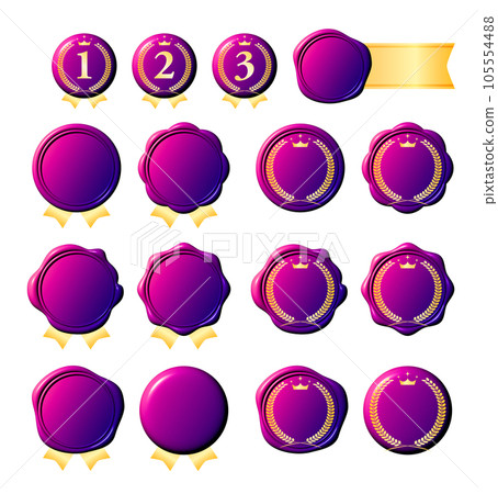 purple ranking icon 105554488
