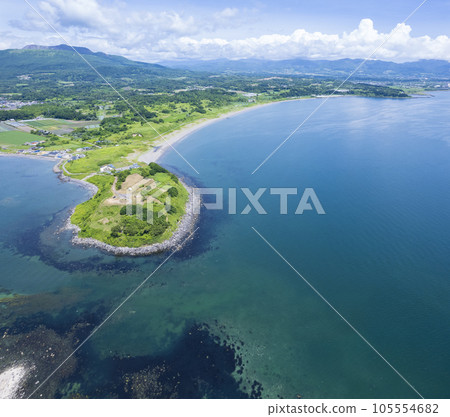 北海道阿爾托岬鳥瞰圖 105554682