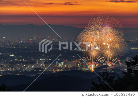Toyota Oden Festival fireworks display Toyota Oden Festival fireworks display 105555450