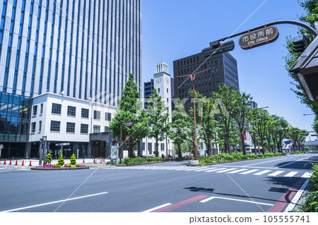 Cityscape of Kawasaki City Kawasaki City Hall New Main Building City Hall Street [Kanagawa Prefecture] 105555741