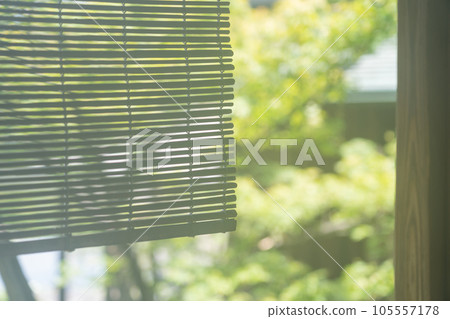 Nostalgic scenery, bamboo blind image Nostalgic scenery, bamboo blind image 105557178