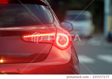 Car tail lights Car tail lights 105557277
