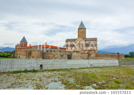 The Alaverdi, Georgian Orthodox monastery located in the Kakheti region of eastern Georgia The Alaverdi, Georgian Orthodox monastery located in the Kakheti region of eastern Georgia 105557813