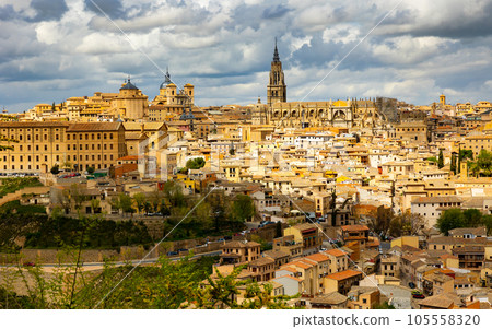 Photo of Toledo with view of Cathedral of Saint Mary 105558320