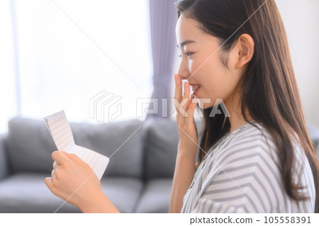 Female portrait. Female portrait. 105558391