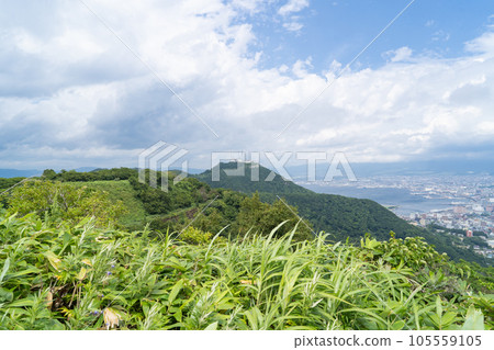 The view from the site of Senjojiki Fortress (Mount Hakodate) 105559105
