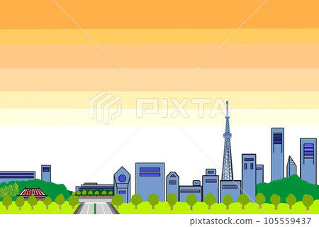 城市日落 城市日落 105559437
