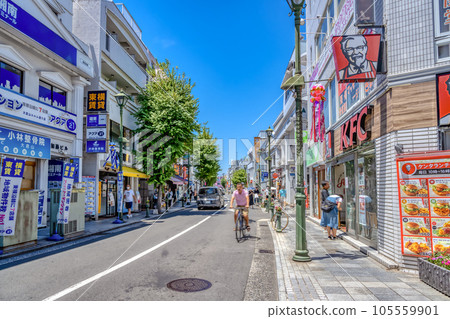 Cityscape of Yokohama City Okurayama Station 105559901