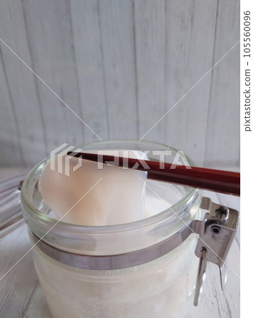 Nata de coco, which is also used for biocellulose Nata de coco, which is also used for biocellulose 105560096