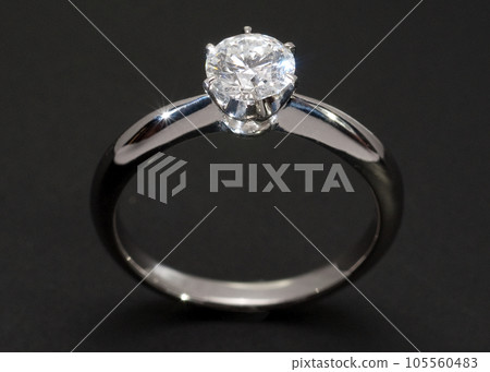 Less black on the back with a diamond ring Less black on the back with a diamond ring 105560483