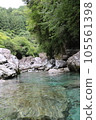 Niyodo River A beautiful blue river 105561398