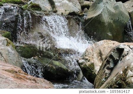 Niyodo River A beautiful blue river 105561417