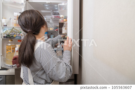 [Housewife looking for a refrigerator] 105563607