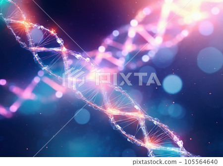 DNA 結構圖像抽象背景材料紋理 105564640