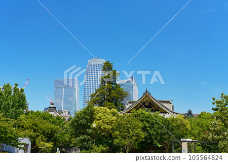 Skyscrapers in Toranomon and Atago, Tokyo Skyscrapers in Toranomon and Atago, Tokyo 105564824