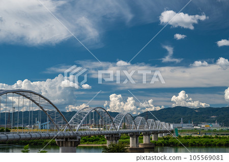 橫跨淀川的渡槽橋 105569081