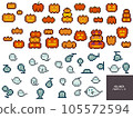 Halloween Material Illustration-3 105572594