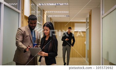 Business people in the office. 105572692