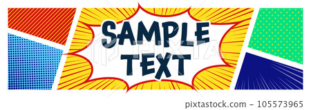 Background material _ cartoon _ colorful Background material _ cartoon _ colorful 105573965