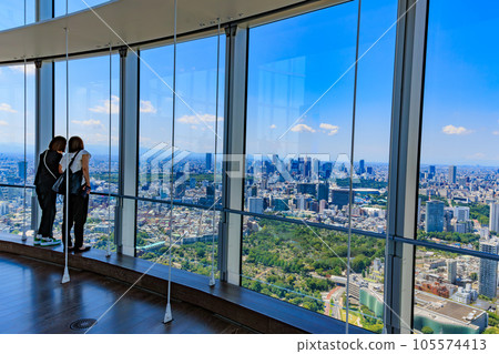Tokyo Minato Ward Roppongi Hills Observatory Tokyo Sky View 105574413
