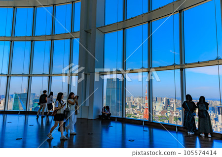 Tokyo Minato Ward Roppongi Hills Observatory Tokyo Sky View 105574414