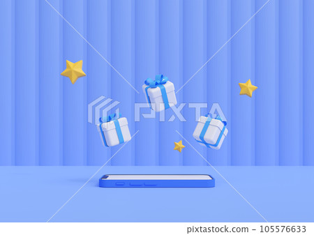 3DCG | Digital gift that allows you to easily give gifts with your smartphone 3DCG | Digital gift that allows you to easily give gifts with your smartphone 105576633