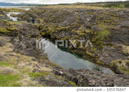 Silfra fissure in Thingvellir National Park, Iceland Silfra fissure in Thingvellir National Park, Iceland 105576847