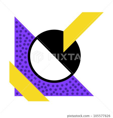 Geometric Element and Shape for Creative Design Vector Composition Geometric Element and Shape for Creative Design Vector Composition 105577826