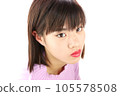 短髮女孩第一次化妝 105578508