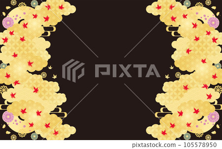 和風背景素材 2023-Aki 8-2 無科技 105578950