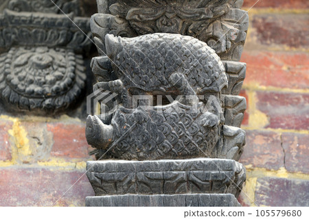 Erotic carvings on Hindu temples in Kathmandu, Nepal Erotic carvings on Hindu temples in Kathmandu, Nepal 105579680