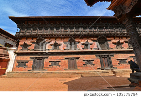 Unesco heritage architecture of Bhaktapur, Kathmandu, Nepal 105579784