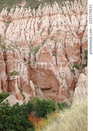 Geological reserve. The ravine of Rapa Rosie, Romania 105579831